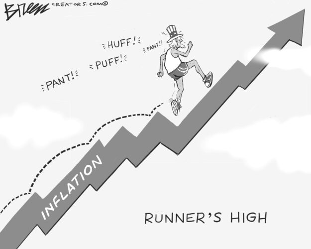 Editorial cartoons — 2 of them